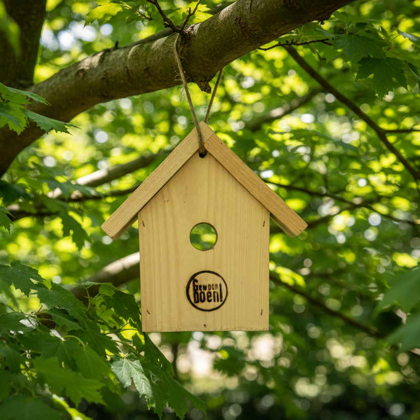 Blue tit birdhouse
