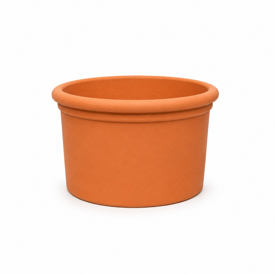 Toscaanse Terracotta Pot Tondo Liscio