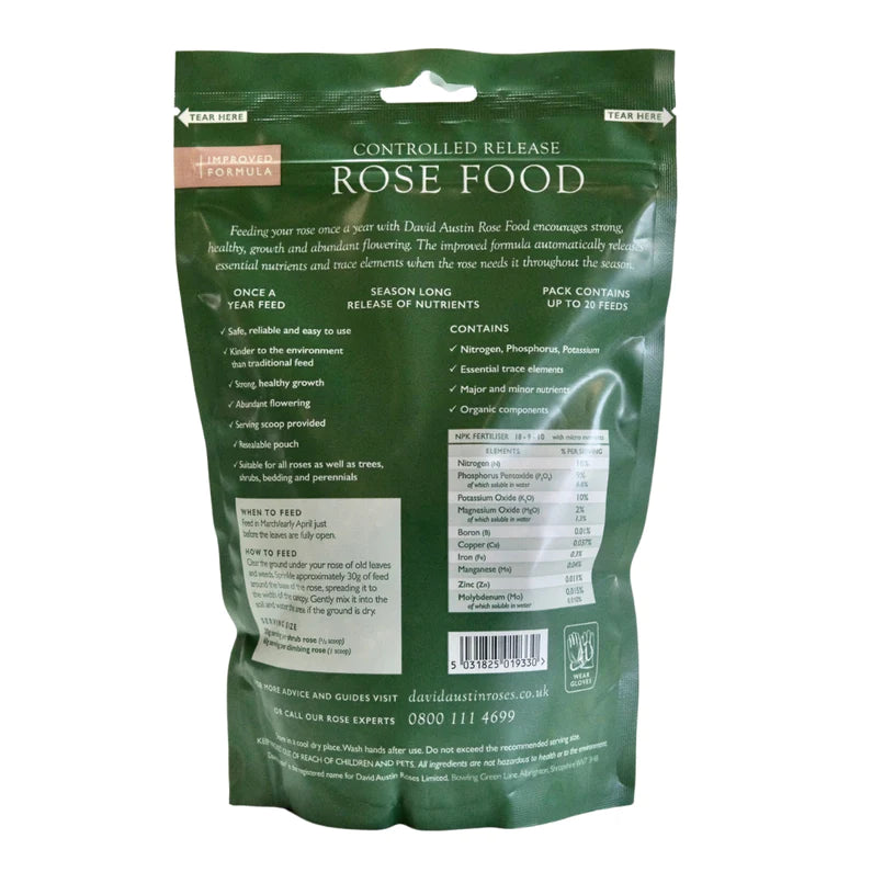 Food for roses: David Austin rose food