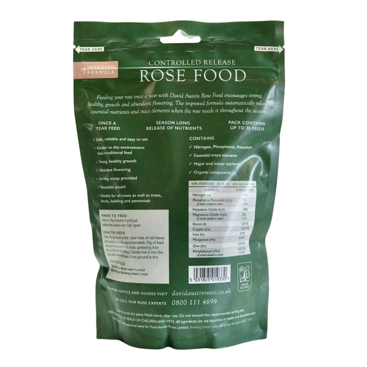 Food for roses: David Austin rose food