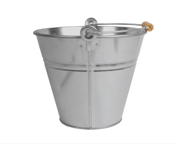 Galvanized buckets 10 liters