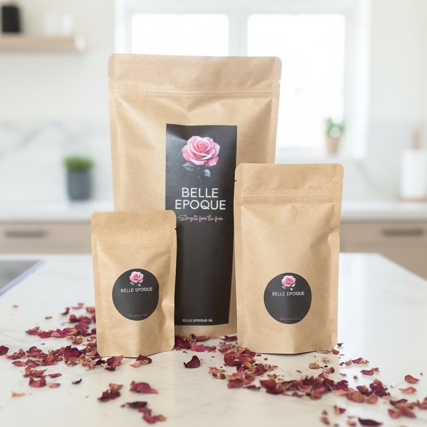 Biologische rozenblaadjes – eetbaar & 100% natuurlijk