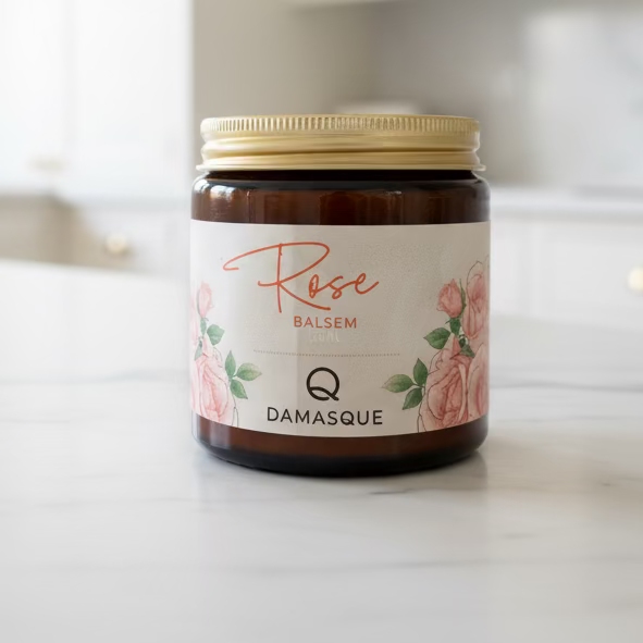 Damasque Hand Balm – Rose | Limited Edition (120 ml)