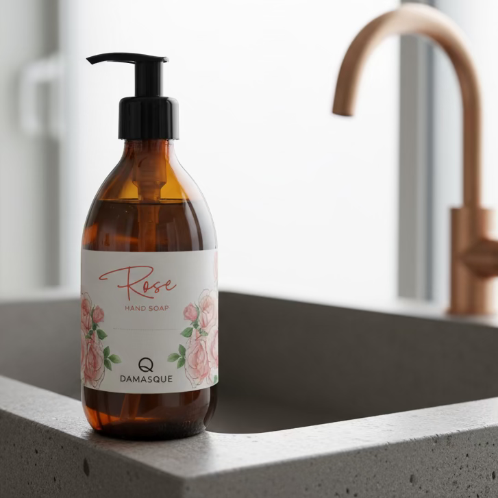 Damasque Hand Wash - Rose 300ml