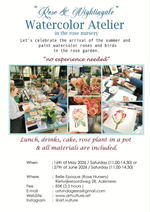 Watercolor Studio - Saturday 27 June | 11:00 AM