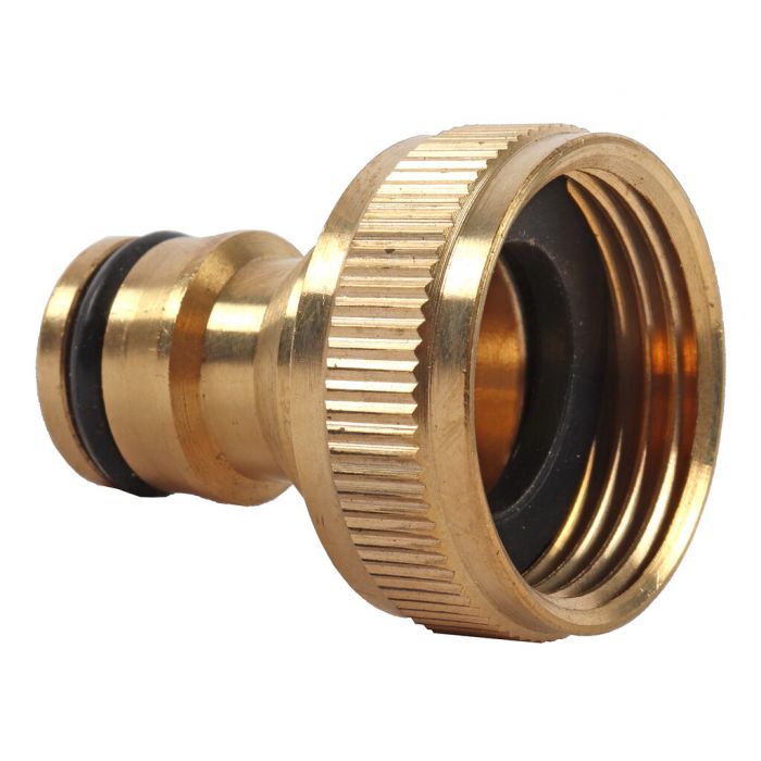 Brass tap connector 3/4 inch