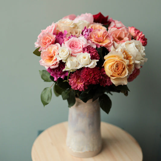 Mixed Garden Roses (12 pieces)