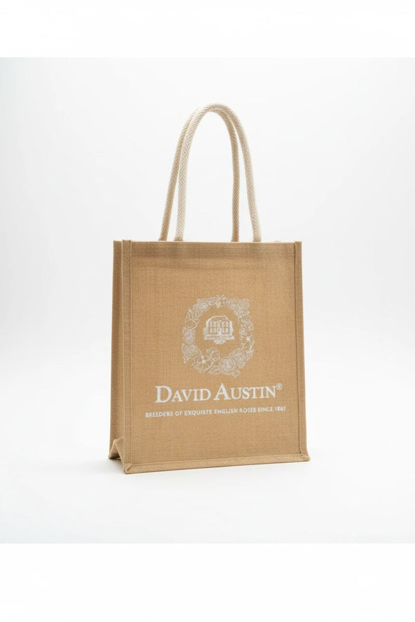 Branded Burlap Bag David Austin