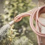 Pink garden hose – durable design garden hose for roses and garden