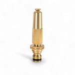 Brass garden sprinkler – adjustable spray head for roses and garden