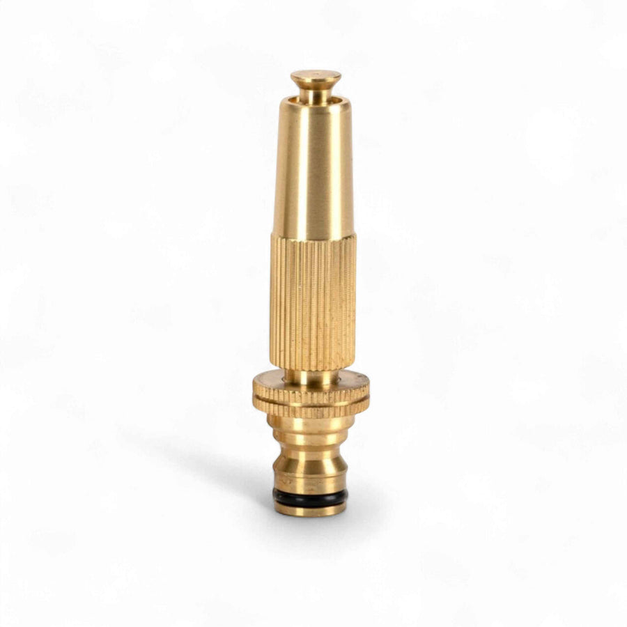 Brass garden sprinkler – adjustable spray head for roses and garden