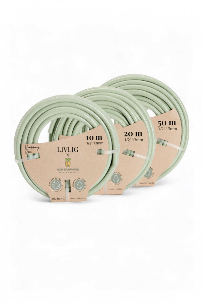 Green garden hose – durable design garden hose for roses and garden