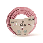 Pink garden hose – durable design garden hose for roses and garden